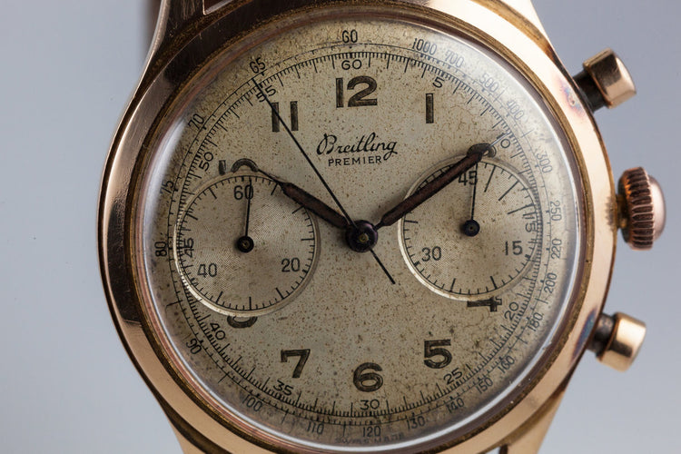 Breitling RG 2-Register Rose Gold Chronograph 777