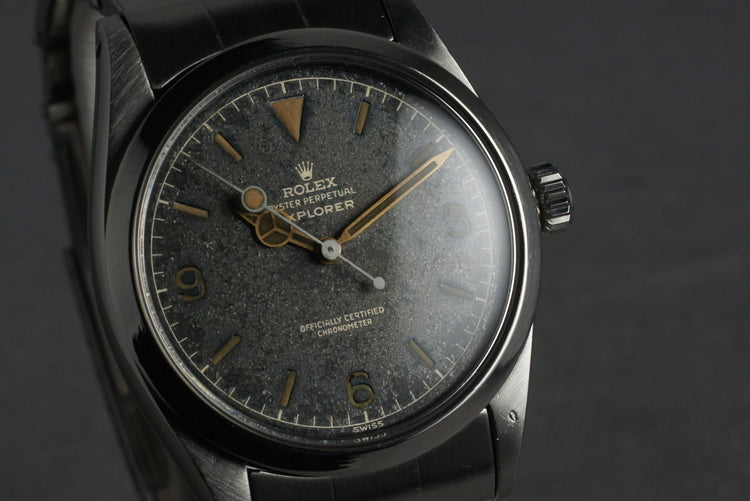 1958 Rolex Explorer 1 6610 with Gilt Dial