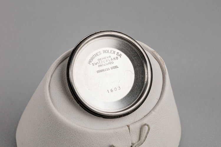 1974 Rolex DateJust 1603 Silver Dial