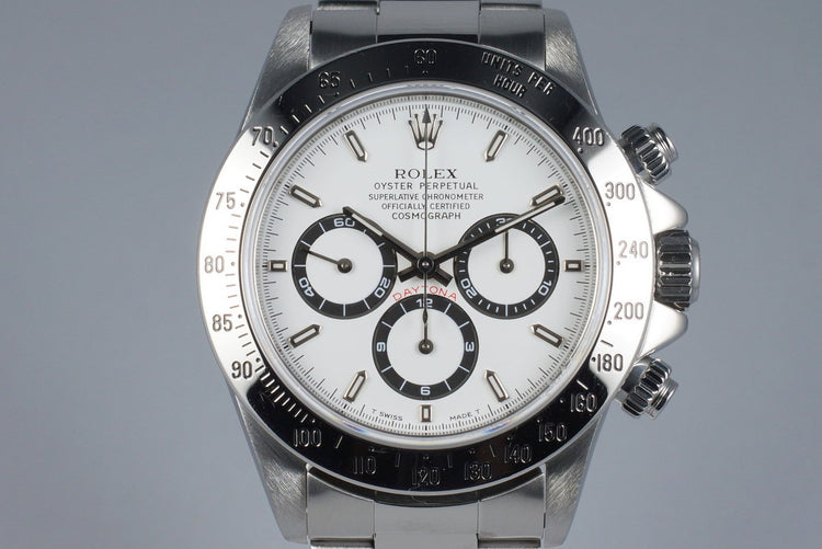 1995 Rolex Zenith Daytona 16520 White Dial