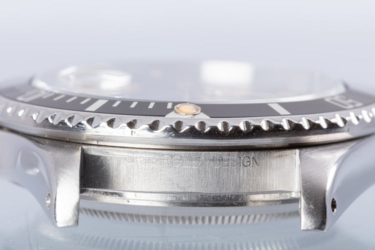 1982 Rolex Submariner 16800 Matte Dial with Box & Service Papers