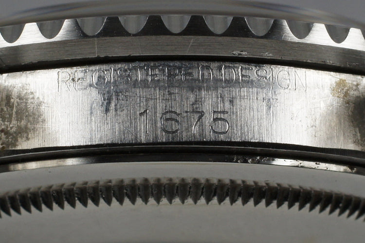 1965 Rolex GMT 1675 Glossy Gilt Dial