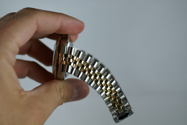 Rolex GMT Two Tone 16753 Root Beer
