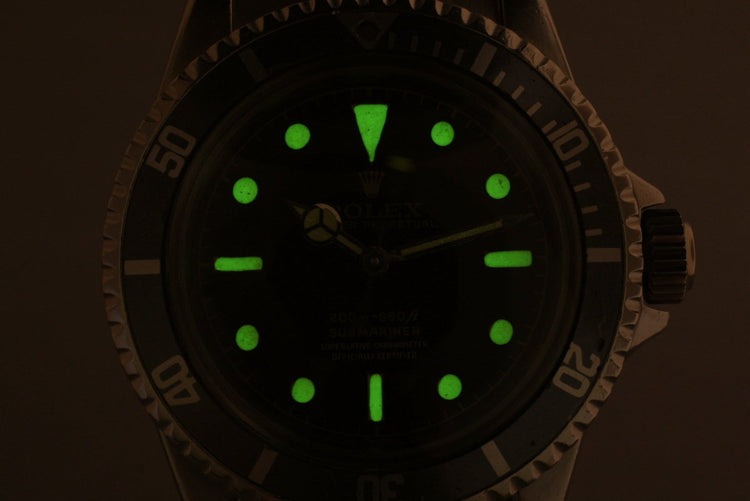 1961 Rolex Submariner 5512 PCG with Glossy Gilt 4 Line Dial