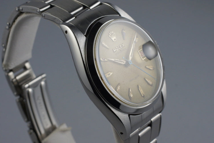 1957 Rolex OysterDate 6494 with Tropical Dial