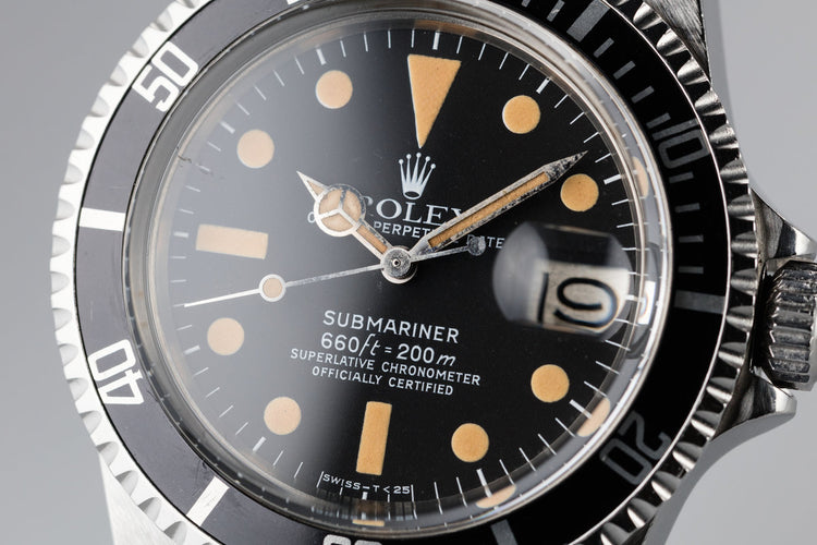 1978 Rolex Submariner 1680 Pumpkin Dial