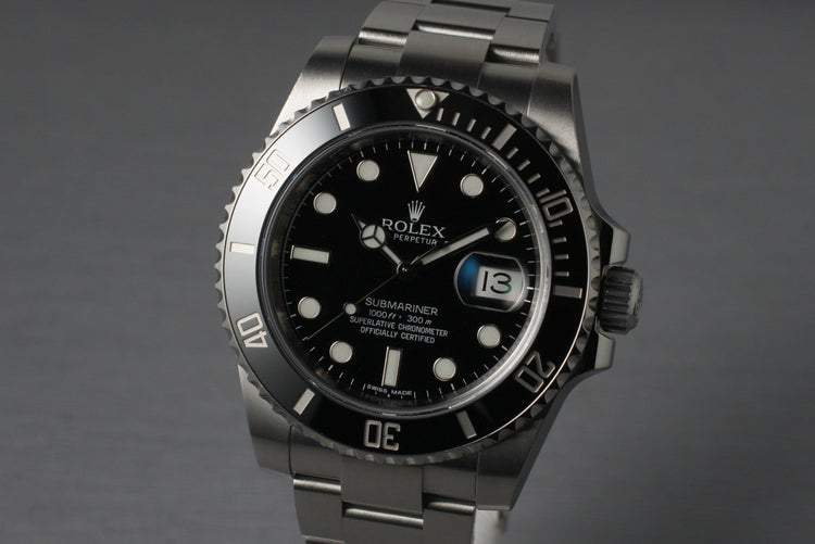 2010 Rolex Submariner 116610LN with Box and Papers