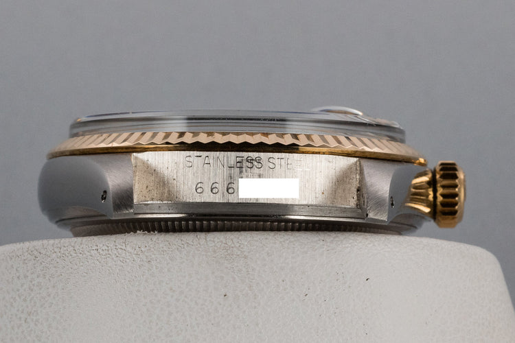 1981 Rolex Two-Tone DateJust 16013 Silver Dial