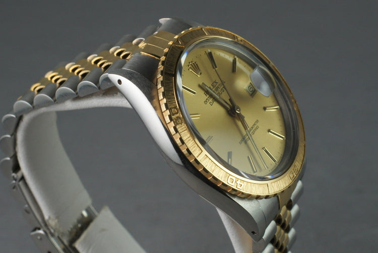 1987 Rolex 18K/SS DateJust Thunderbird 16253