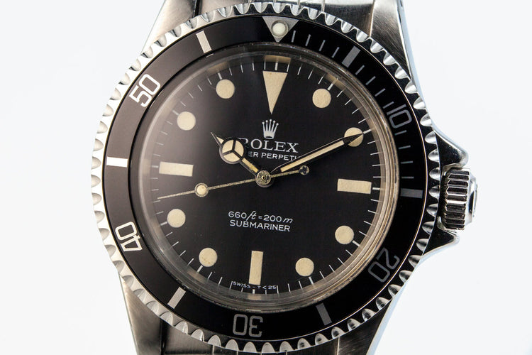 1978 Rolex Submariner 5513 Pre Comex Dial