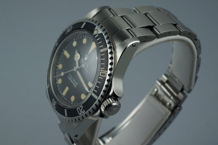 1969 Rolex Submariner 5513 Meters First