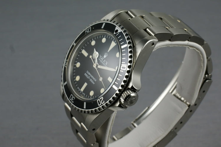 Rolex Submariner Dial 5513 Maxi dial with box and papers