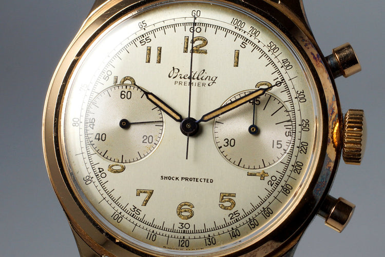 Late 1940's Breitling RG 2-Register Chronograph 777