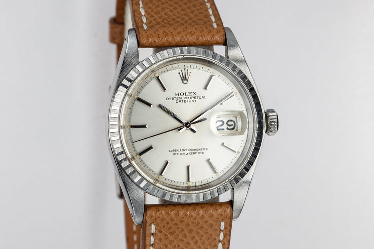 1968 Rolex DateJust 1603 Silver dial