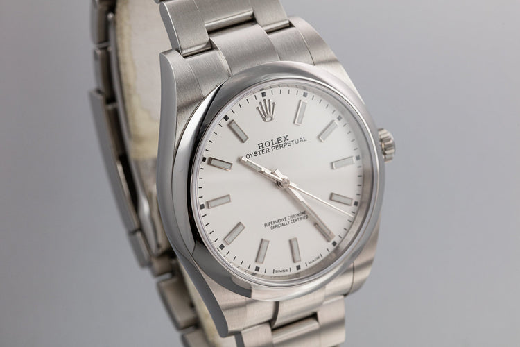 2019 Rolex Oyster Perpetual 114300 with Box and Papers