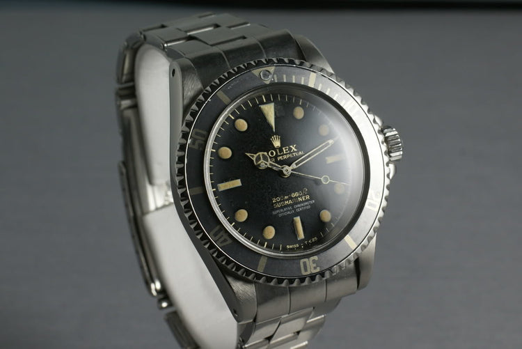 Rolex Gilt Submariner 5512 with 2 color Gilt Dial