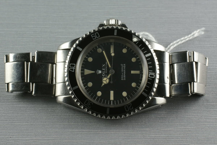 Rolex Submariner Ref: 5513 Meters First