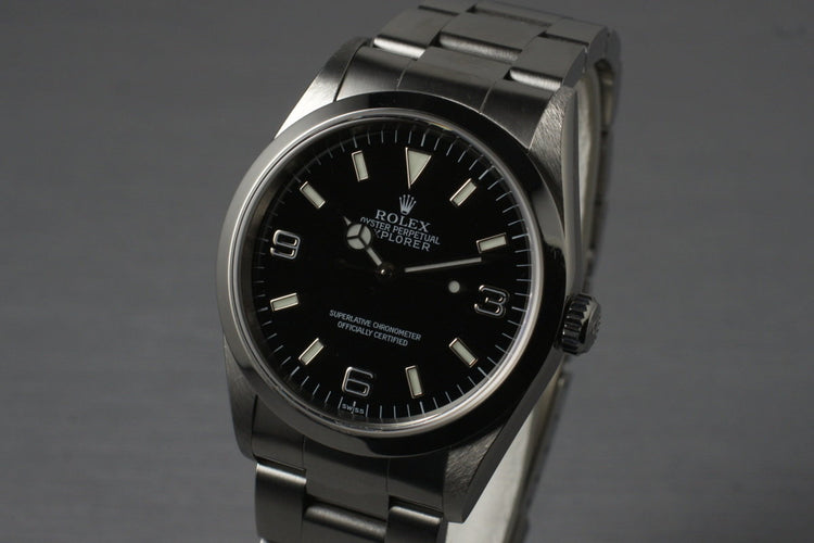 1998 Rolex Explorer 14270 with Box and Papers