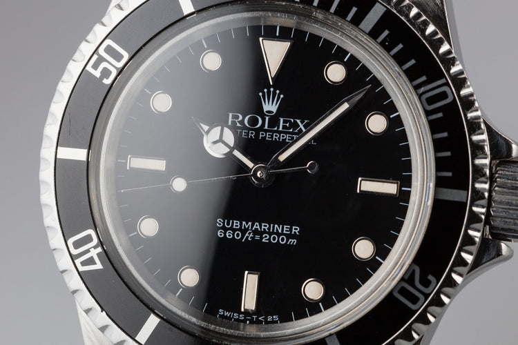 1987 Rolex Submariner 5513 Glossy Dial