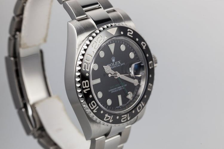 2016 Rolex GMT-Master II 116710 with Box and Papers