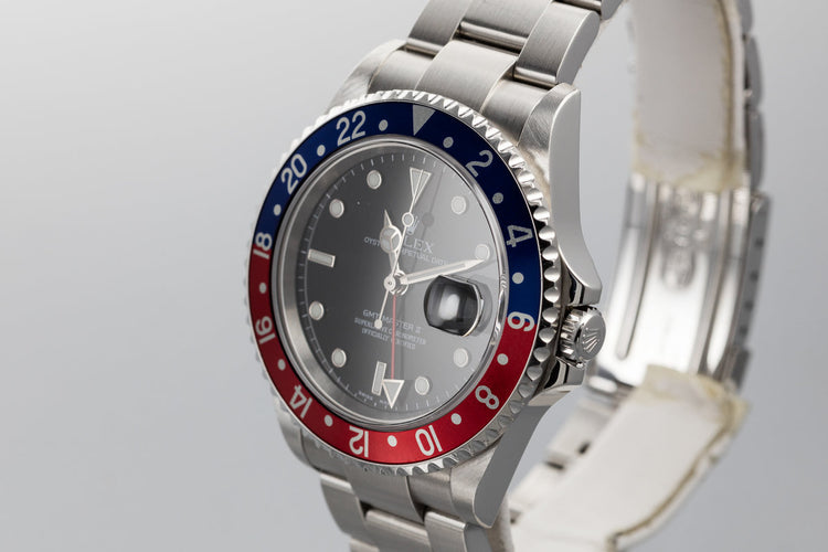 2003 Rolex GMT-Master II 16710 "Pepsi" with Box and Papers