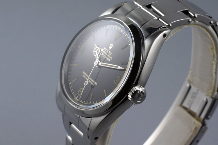 1960 Rolex Explorer 1 1016 Gilt Chapter Ring Dial