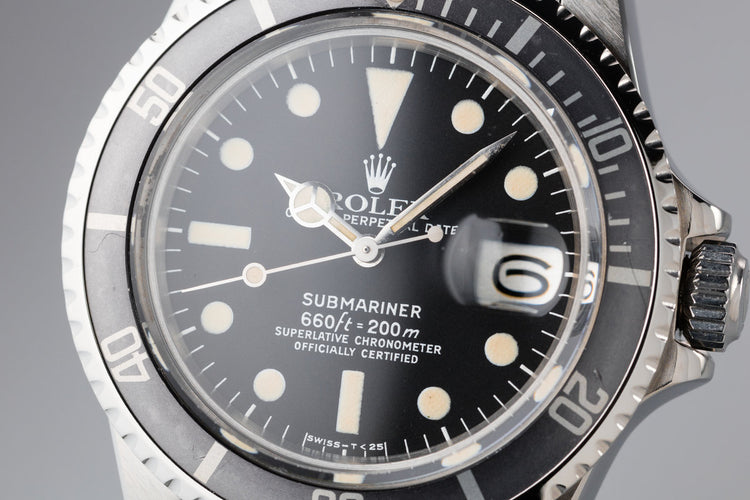 1977 Rolex Submariner 1680 with Box and Papers