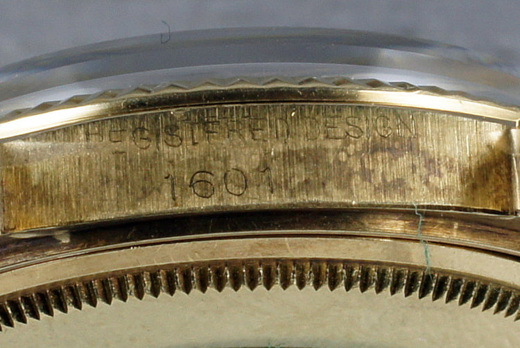 1963 Rolex Mens 18K DateJust 1601