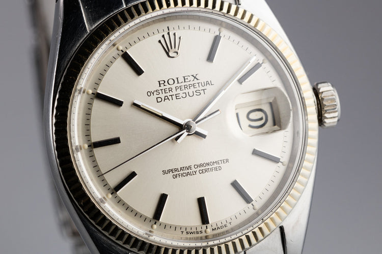 1961 Rolex DateJust 1601 Silver Dial