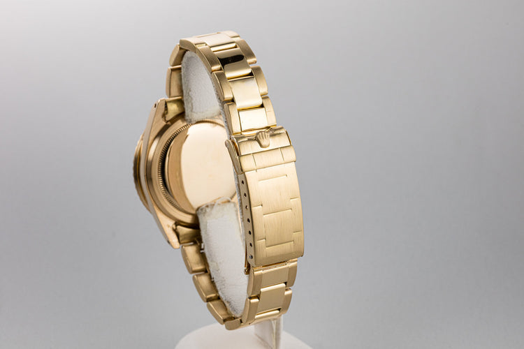 1972 Rolex 18K YG Submariner 1680 Blue Nipple Dial