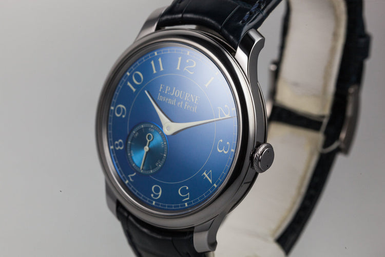 2014 F.P. Journe Chronometer Bleu with Box and Papers