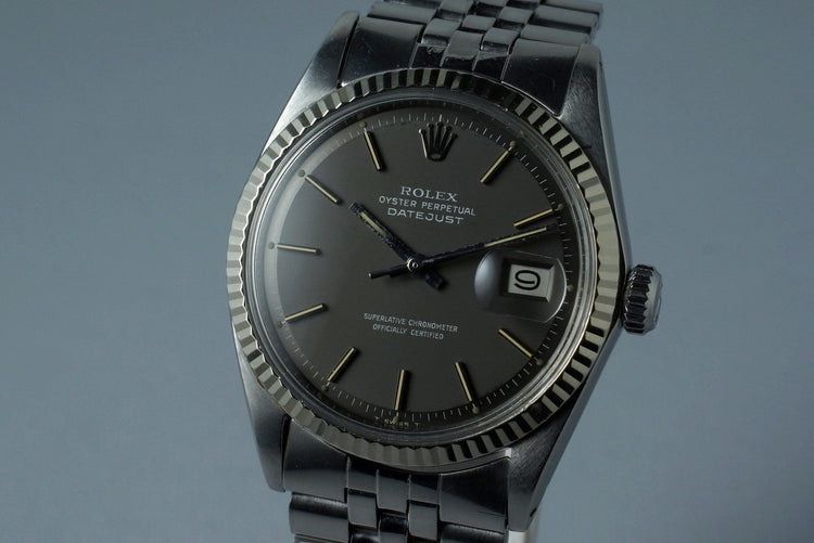1971 Rolex DateJust 1601 with Matte Gray Dial