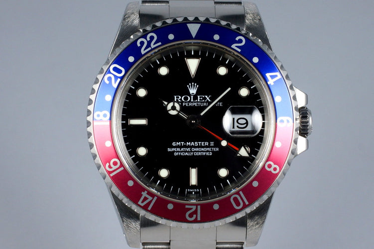 1999 Rolex GMT II 16710