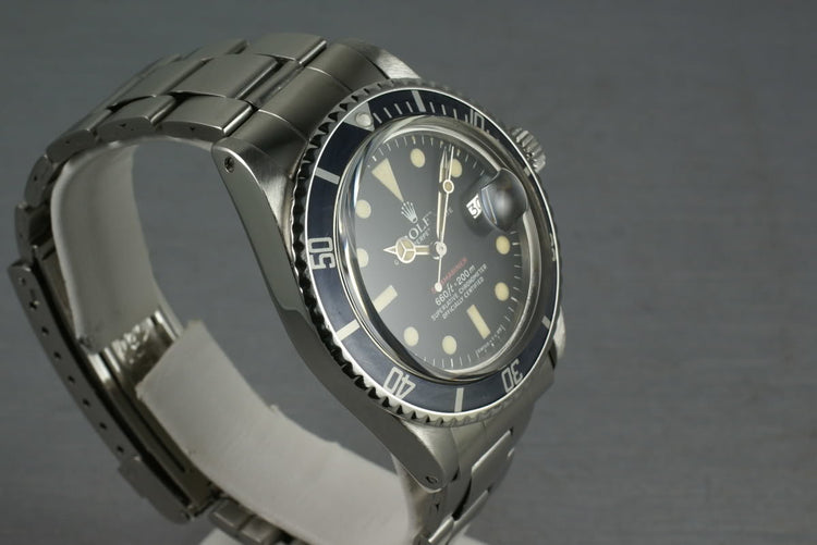 Rolex Submariner 1680 Red Sub