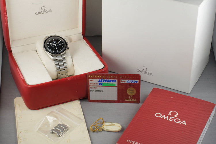 1996 Omega Speedmaster Professional 357.05000 with Box and Papers