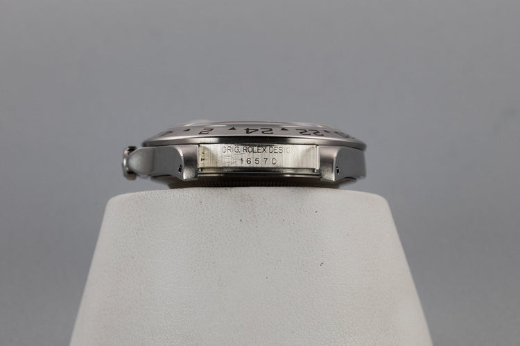1995 Rolex Explorer II 16570 White Dial