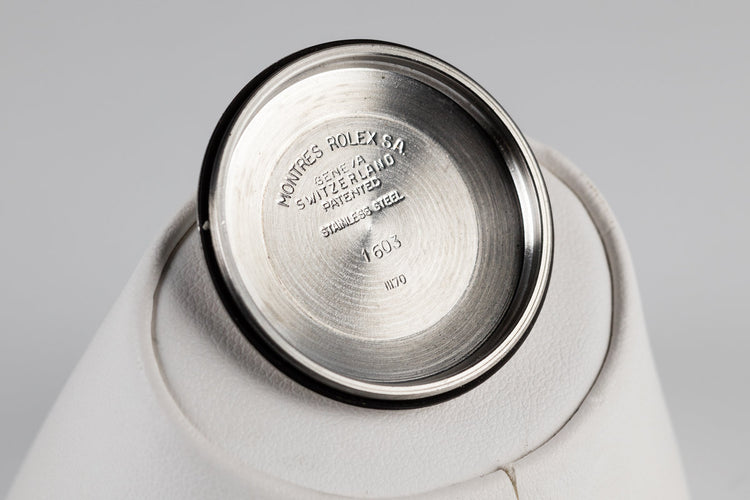 1970 Rolex DateJust 1601 with Linen Dial