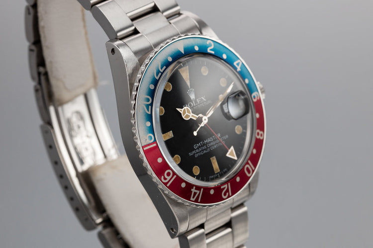 1981 Rolex GMT-Master 16750 "Pepsi" with Box and Papers