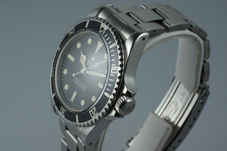 1966 Rolex Submariner 5513 Meters First Dial