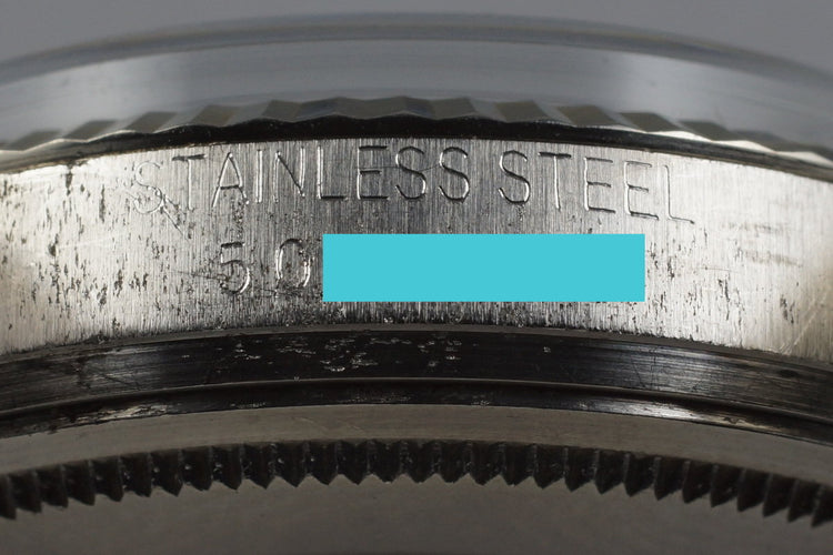 1978 Rolex DateJust 1601 Blue Dial