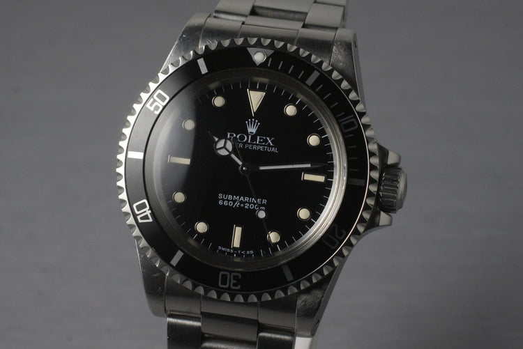 1989 Rolex Submariner 5513