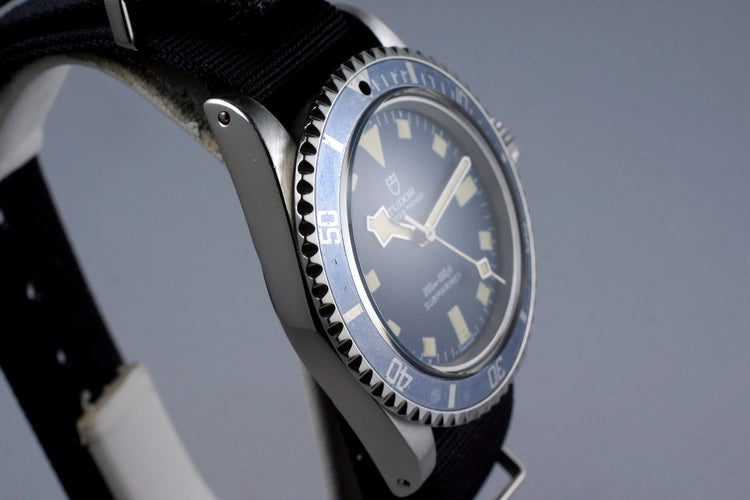 1975 Tudor Submariner 9411/0 Blue Snowflake Marine Nationale with RSC Papers