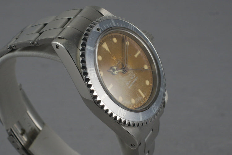 1962 Rolex Submariner 5512 PCG with Tropical Chapter ring dial