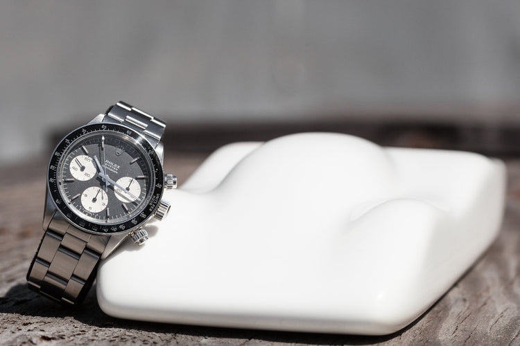 1973 Rolex Daytona 6263 with Black Sigma Dial with Service Papers