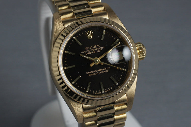 1991 Rolex Ladies YG Datejust 69178