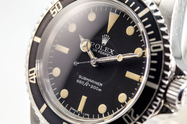 1979 Rolex Submariner 5513 Mark 3 Maxi Dial