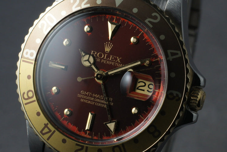 1985 Rolex 18K/SS GMT 16753