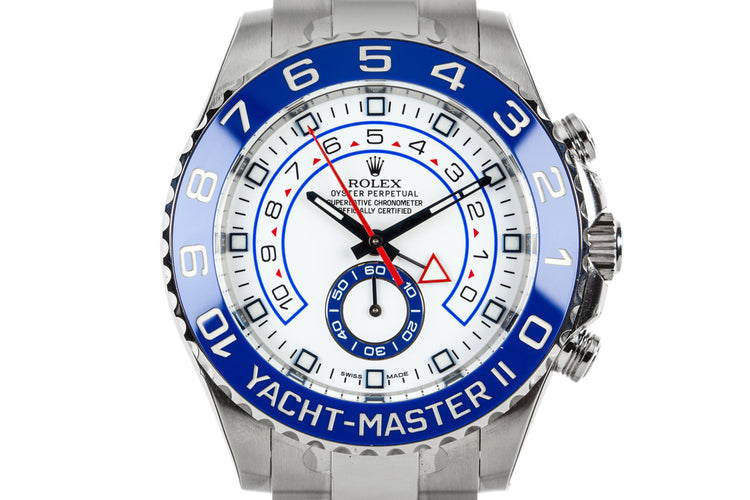 2017 Rolex Yacht Master II 116680 with Box and Papers MINT