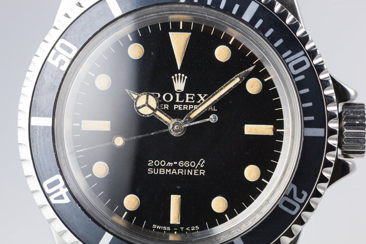 1965 Rolex Submariner 5513 with Gilt Dial
