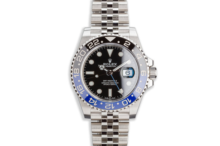 2020 Rolex GMT-Master II 126710BLNR "Batman" with Box and Card